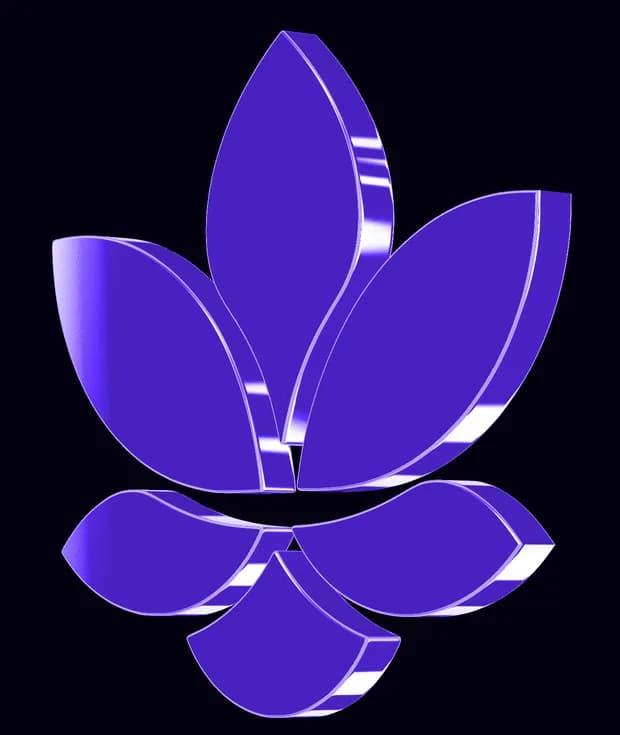 Credo lotus, 3D render